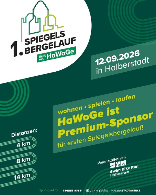 🏃‍♂️🎉 Der SPIEGELSBERGELAUF feiert am 12. September 2026 seine Premiere!

Als Premium-Sponsor erweitert die HaWoGe ihr...