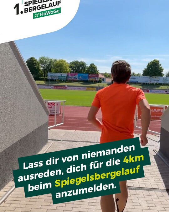 Erst meldet man sich für die 4 km an.

Plötzlich interessiert man sich für die 8 km.

Und ehe man sich versieht,...