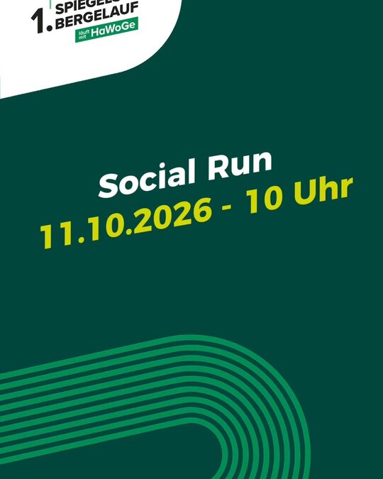 🏃‍♀️ Unser nächster Social Run steht vor der Tür! 🏃‍♂️

📅 11.10.2026
⏰ 10:00 Uhr
📍 Treffpunkt:...